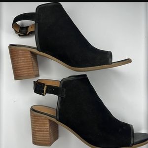 Black Franco Fortini Heels